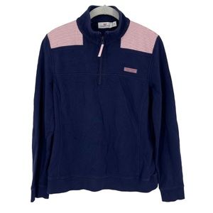 Women’s Vineyard Vines Seersucker Shep Shirt Navy